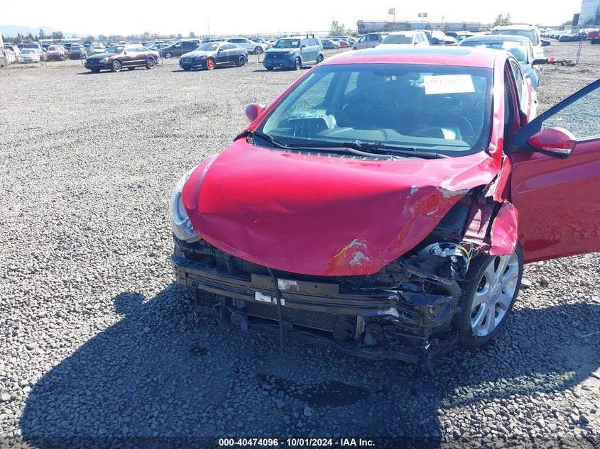 2013 HYUNDAI ELANTRA VIN: KMHDH4AE2DU941360