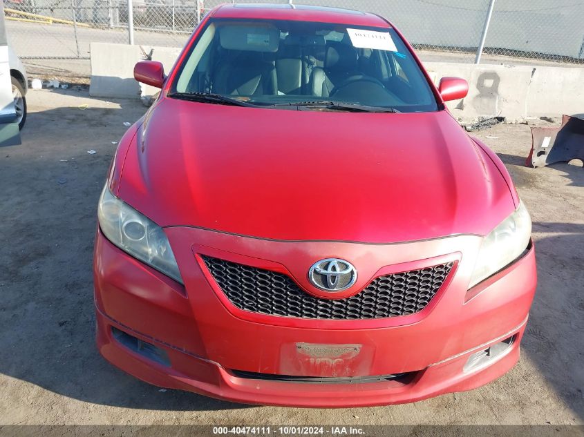 2007 Toyota Camry Se V6 VIN: 4T1BK46K67U024319 Lot: 40474111