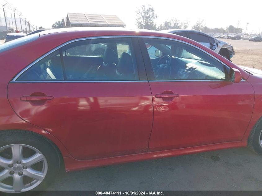 2007 Toyota Camry Se V6 VIN: 4T1BK46K67U024319 Lot: 40474111