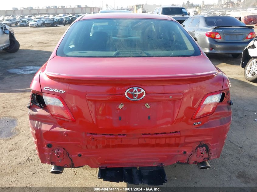 2007 Toyota Camry Se V6 VIN: 4T1BK46K67U024319 Lot: 40474111