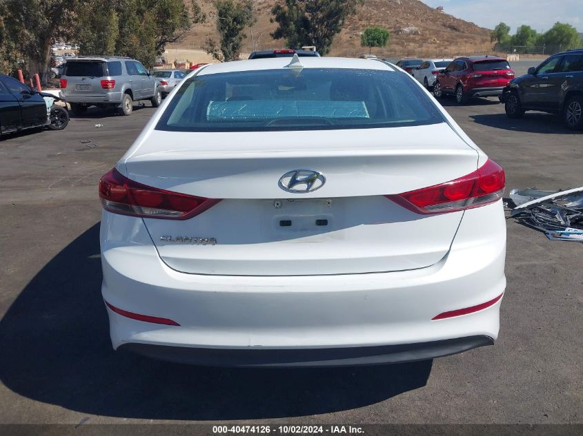 2018 Hyundai Elantra Sel VIN: 5NPD84LF3JH215653 Lot: 40474126