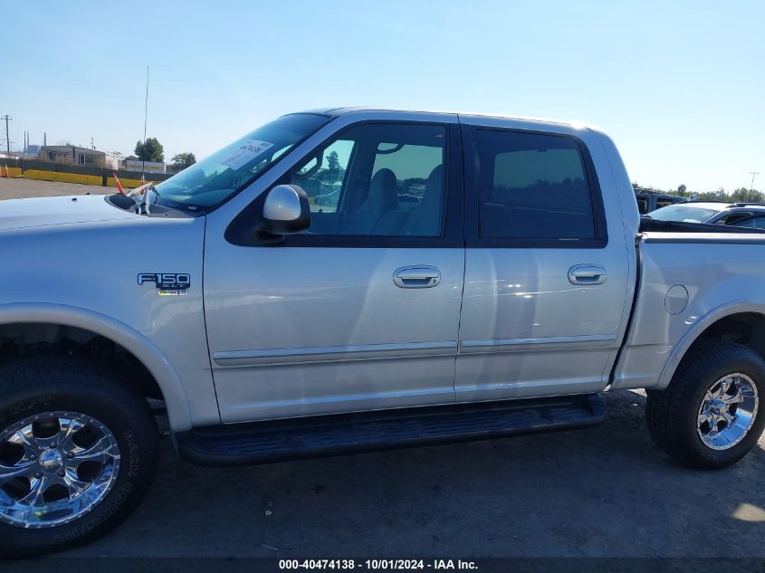 2001 Ford F-150 King Ranch Edition/Lariat/Xlt VIN: 1FTRW08L51KE94513 Lot: 40474138