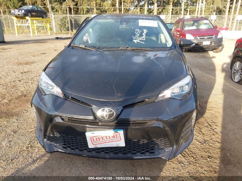 2T1BURHE6KC219409 2019 Toyota Corolla Se