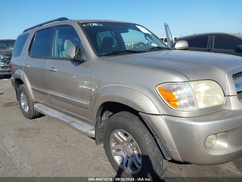 5TDZT34A16S279399 2006 Toyota Sequoia Sr5 V8