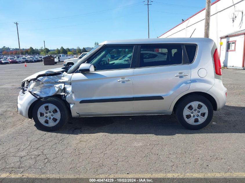 2012 Kia Soul VIN: KNDJT2A53C7475655 Lot: 40474229