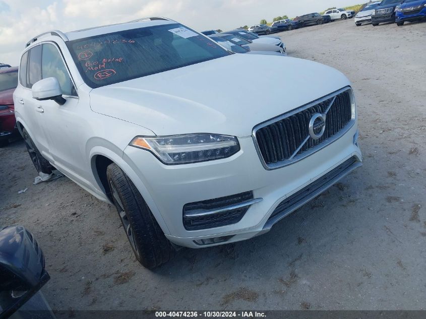 VIN YV4A22PK2K1468985 2019 Volvo XC90, T6 Momentum no.1