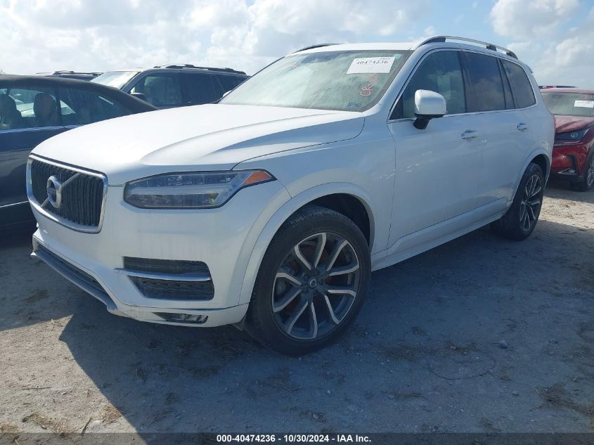 VIN YV4A22PK2K1468985 2019 Volvo XC90, T6 Momentum no.2