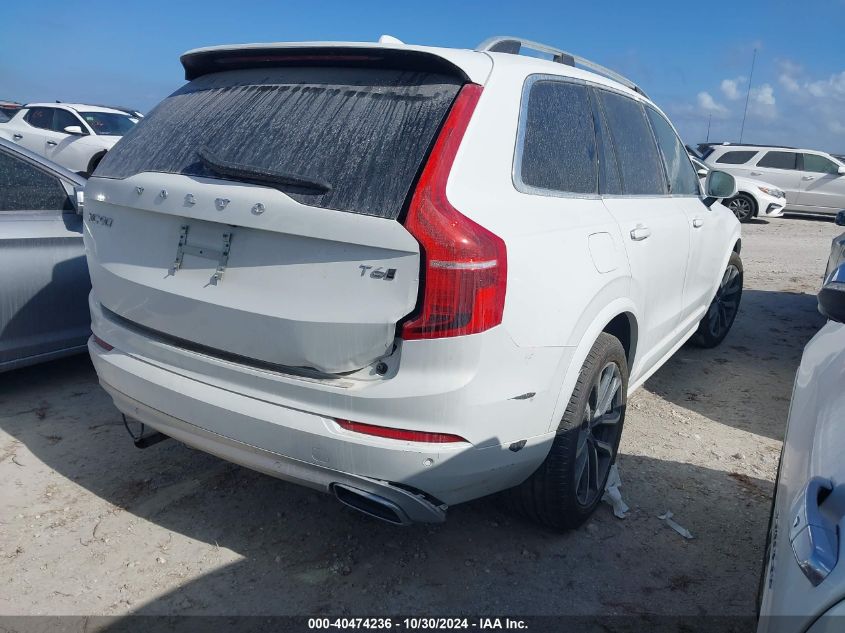 VIN YV4A22PK2K1468985 2019 Volvo XC90, T6 Momentum no.4