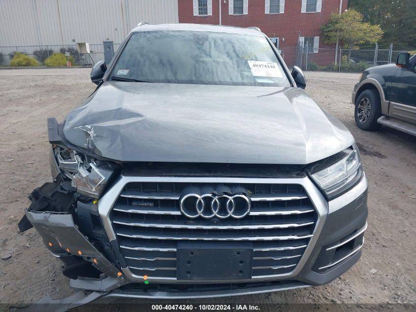 2018 Audi Q7 3.0T Premium VIN: WA1LAAF77JD007522 Lot: 40474240