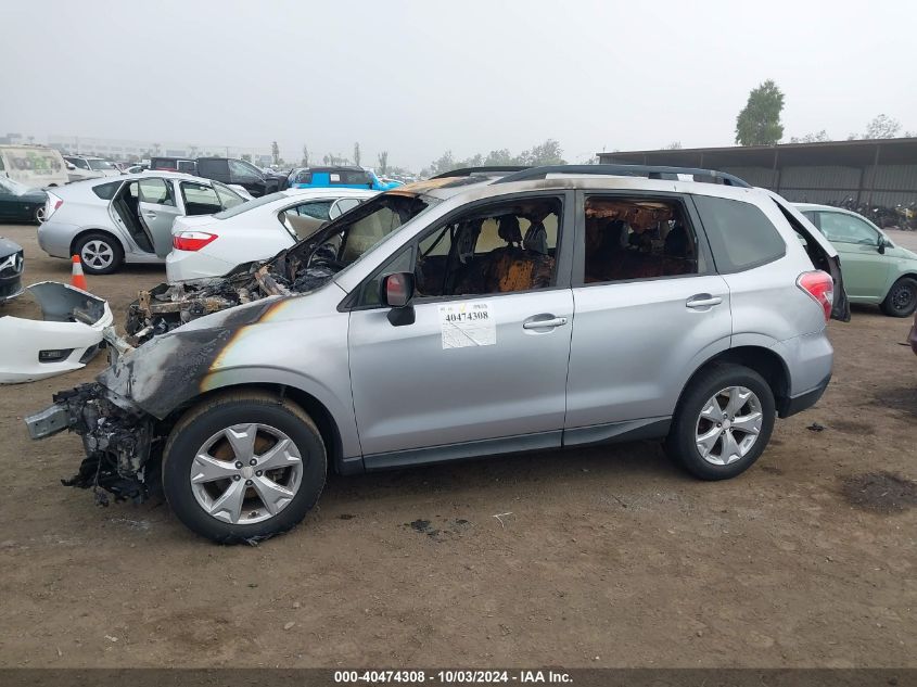 2016 Subaru Forester 2.5I VIN: JF2SJABC4GH525028 Lot: 40474308