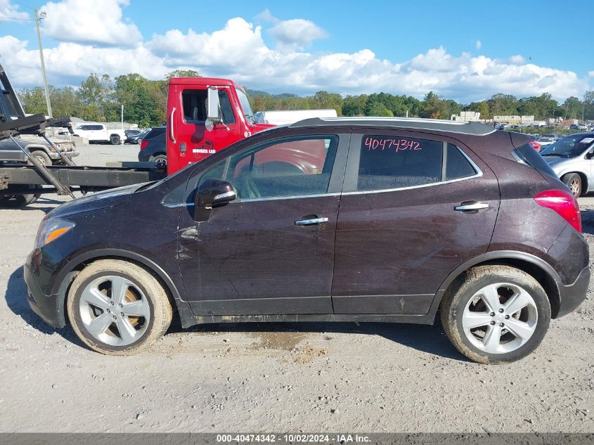 2015 Buick Encore Leather VIN: KL4CJCSB1FB215176 Lot: 40474342