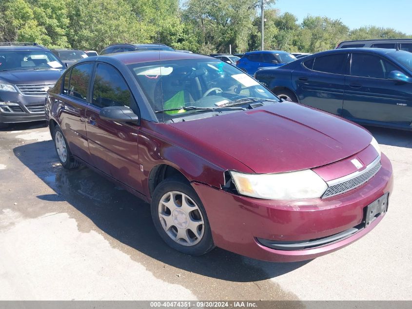 2003 Saturn Ion 2 VIN: 1G8AJ52F43Z120796 Lot: 40474351