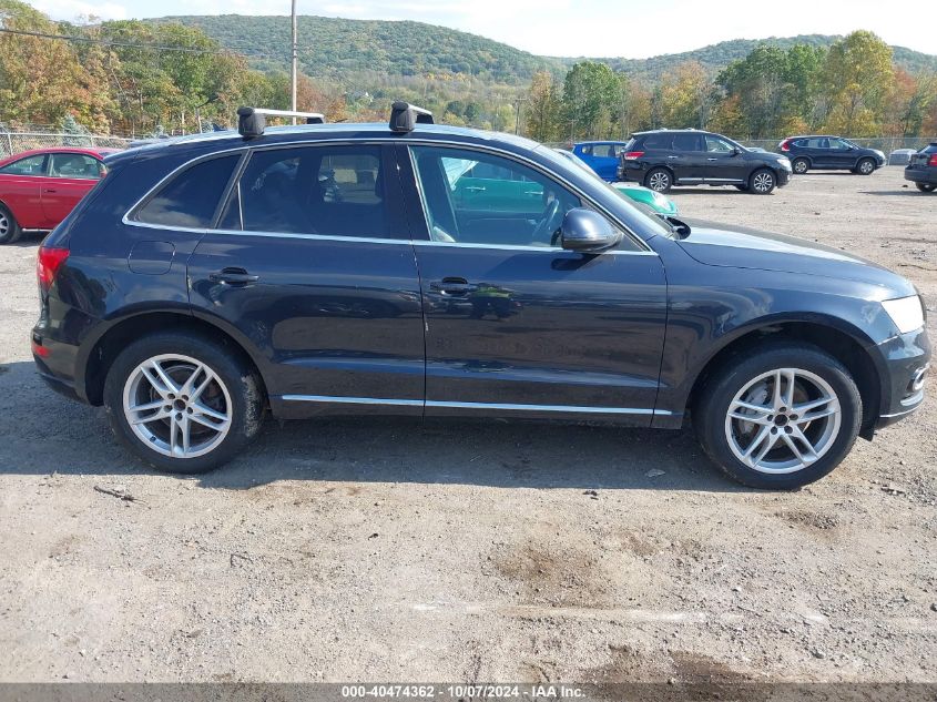 2013 Audi Q5 2.0T Premium VIN: WA1LFAFP7DA027650 Lot: 40474362