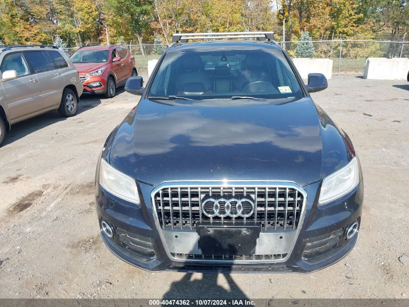 2013 Audi Q5 2.0T Premium VIN: WA1LFAFP7DA027650 Lot: 40474362