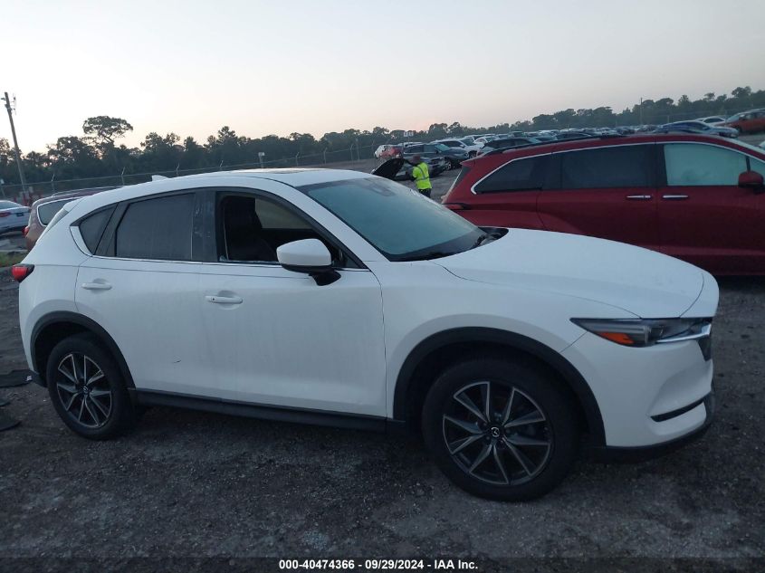 2018 Mazda Cx-5 Grand Touring VIN: JM3KFADM7J0318779 Lot: 40474366