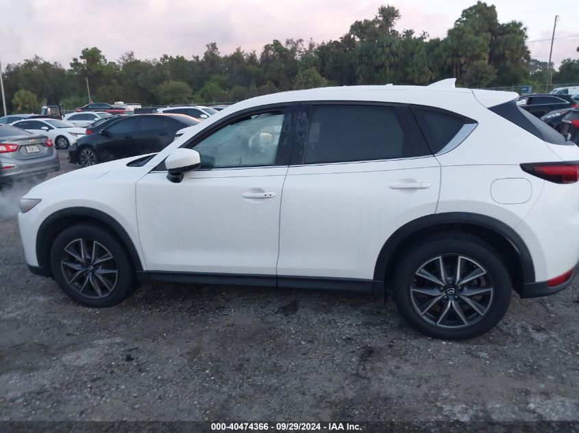 2018 Mazda Cx-5 Grand Touring VIN: JM3KFADM7J0318779 Lot: 40474366