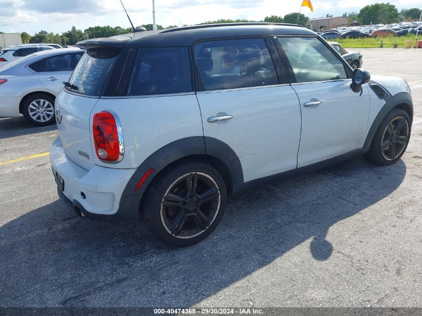 2011 Mini Cooper S Countryman S Countryman VIN: WMWZC3C57BWH98133 Lot: 40474368