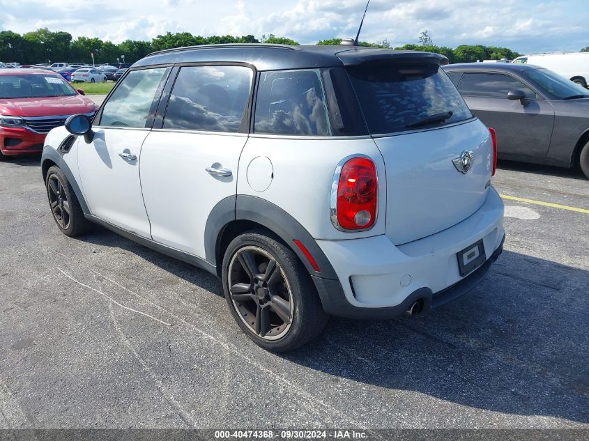 2011 Mini Cooper S Countryman S Countryman VIN: WMWZC3C57BWH98133 Lot: 40474368