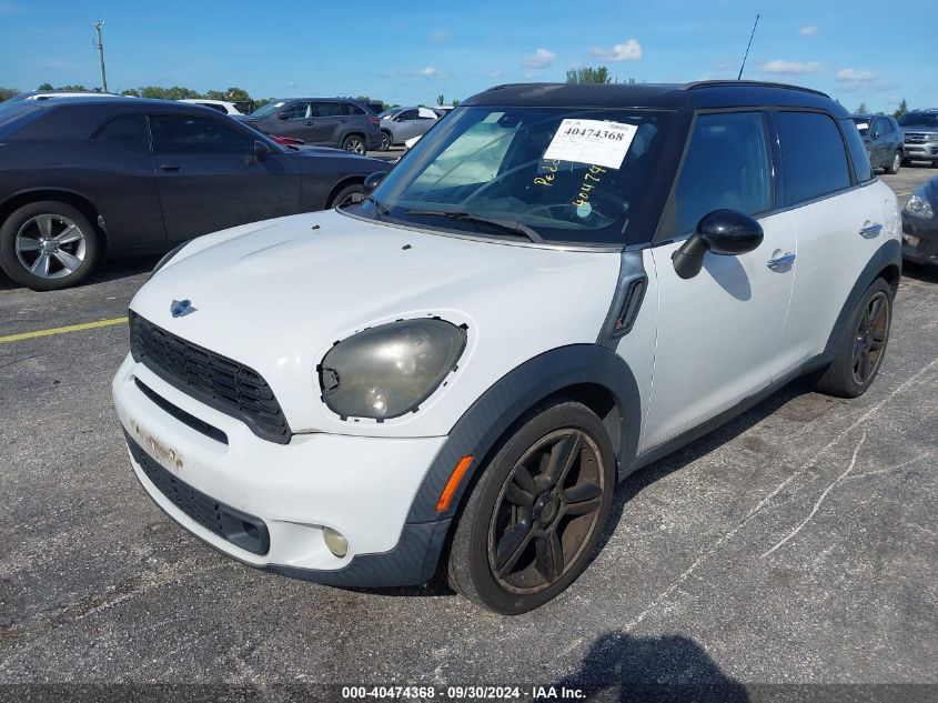 2011 Mini Cooper S Countryman S Countryman VIN: WMWZC3C57BWH98133 Lot: 40474368