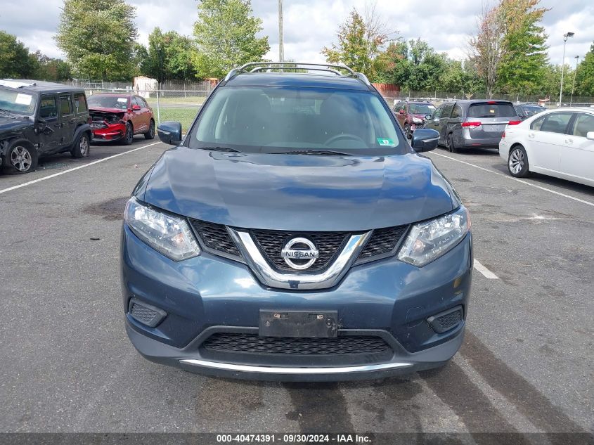 2014 Nissan Rogue Sv VIN: 5N1AT2MV6EC831954 Lot: 40474391