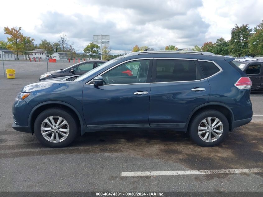 2014 Nissan Rogue Sv VIN: 5N1AT2MV6EC831954 Lot: 40474391