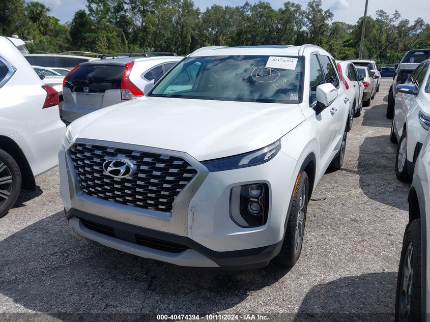 VIN: KM8R44HEXMU291393 2021 HYUNDAI PALISADE SEL
