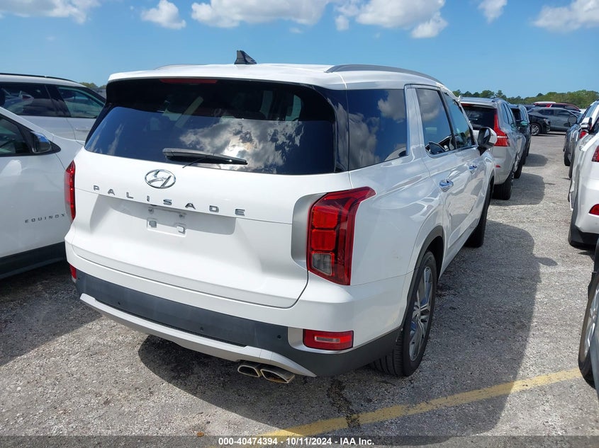 VIN: KM8R44HEXMU291393 2021 HYUNDAI PALISADE SEL