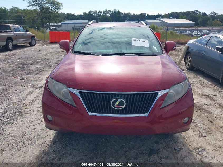 2011 Lexus Rx 350 350 VIN: 2T2ZK1BA2BC053896 Lot: 40474409