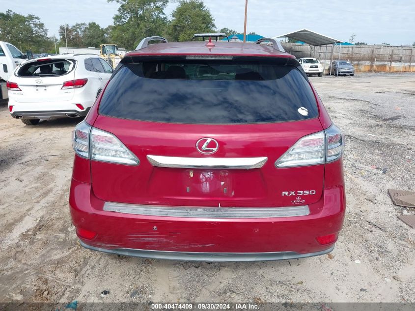 2011 Lexus Rx 350 350 VIN: 2T2ZK1BA2BC053896 Lot: 40474409