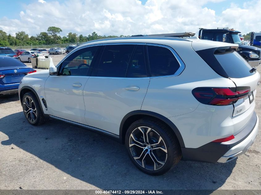 2025 BMW X5 Sdrive40I VIN: 5UX13EU06S9W78753 Lot: 40474412