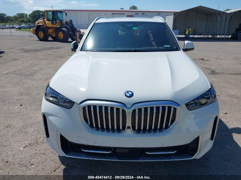 2025 BMW X5 Sdrive40I VIN: 5UX13EU06S9W78753 Lot: 40474412