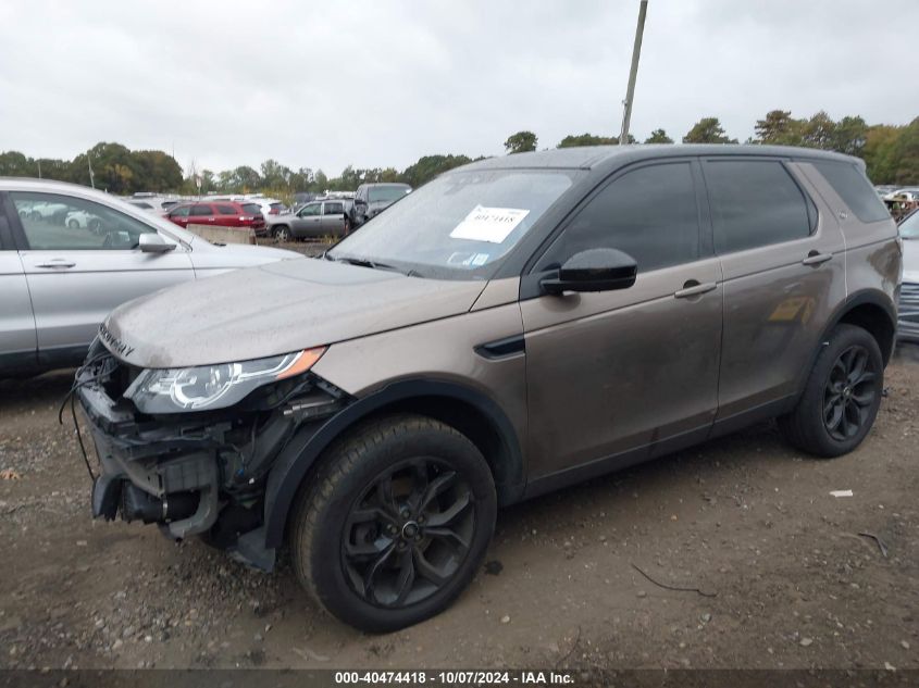 SALCR2BG0HH663292 2017 LAND ROVER DISCOVERY SPORT - Image 2