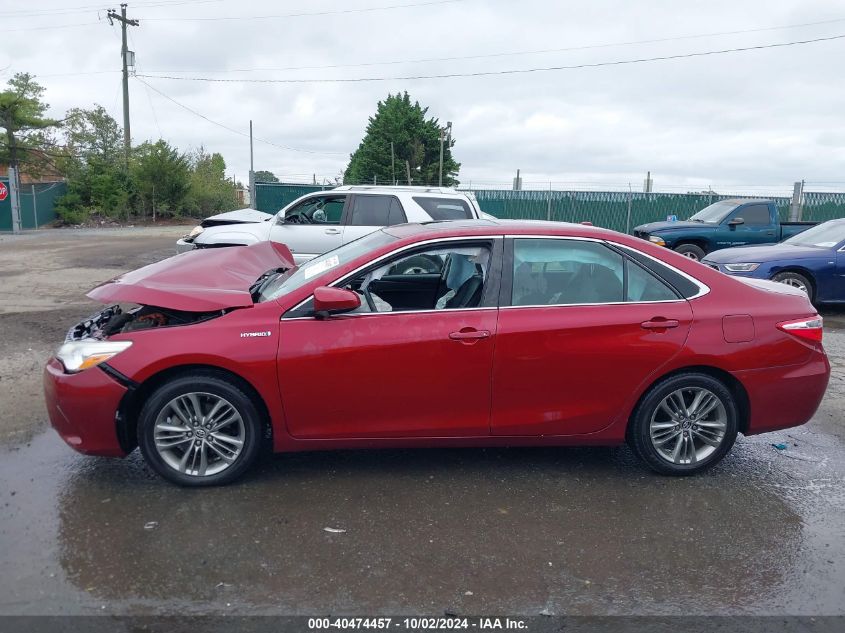 4T1BD1FKXHU209967 2017 Toyota Camry Hybrid Xle