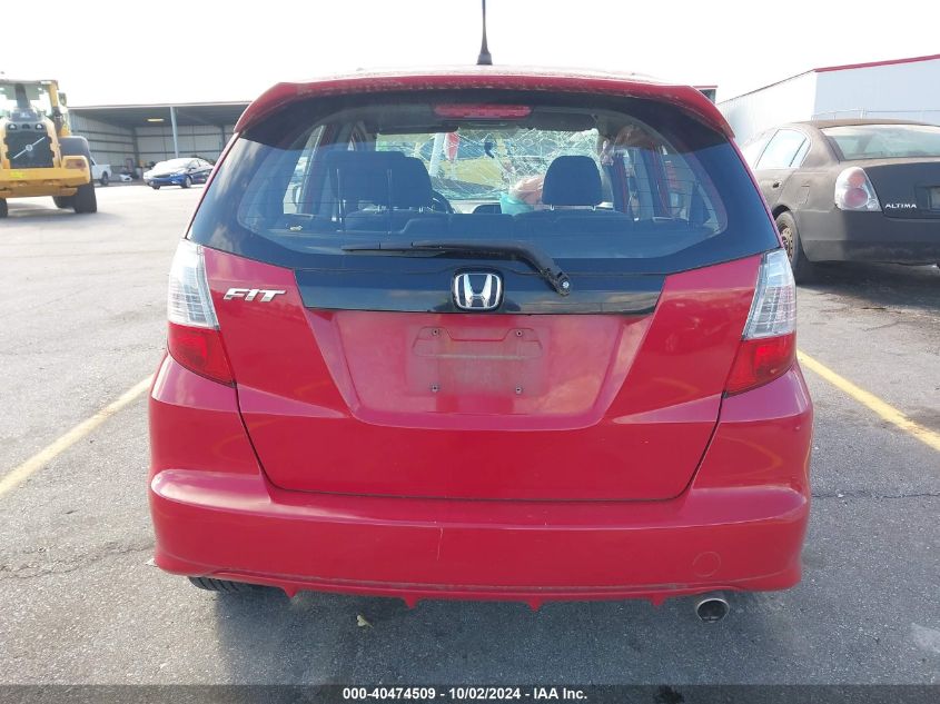 2010 Honda Fit Sport VIN: JHMGE8H46AC001819 Lot: 40474509