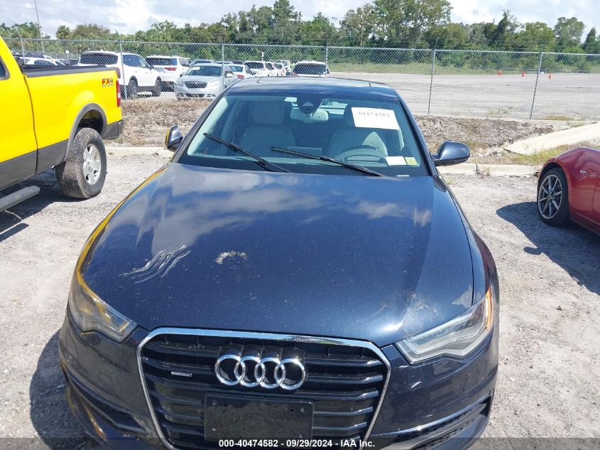 2015 Audi A6 3.0T Premium Plus VIN: WAUHGAFC0FN010106 Lot: 40474582