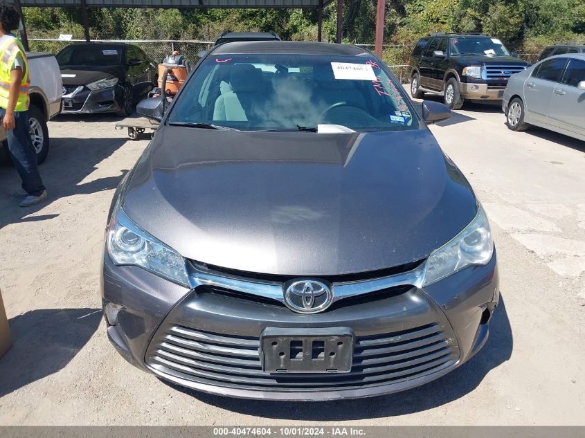 2015 Toyota Camry Le VIN: 4T4BF1FKXFR492688 Lot: 40474604