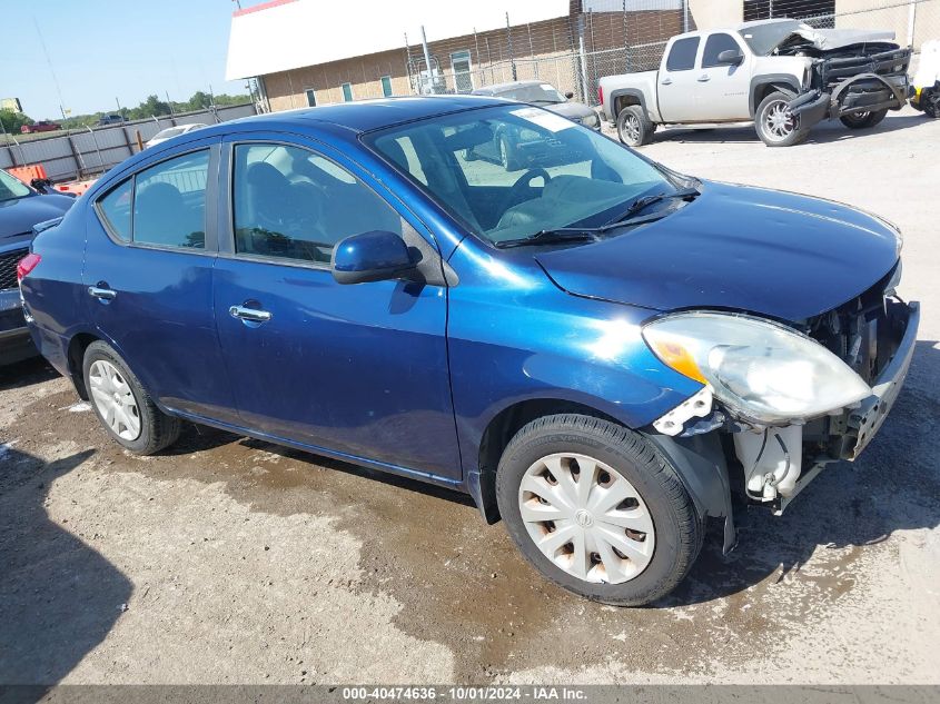 2013 Nissan Versa 1.6 Sv VIN: 3N1CN7AP5DL826454 Lot: 40474636