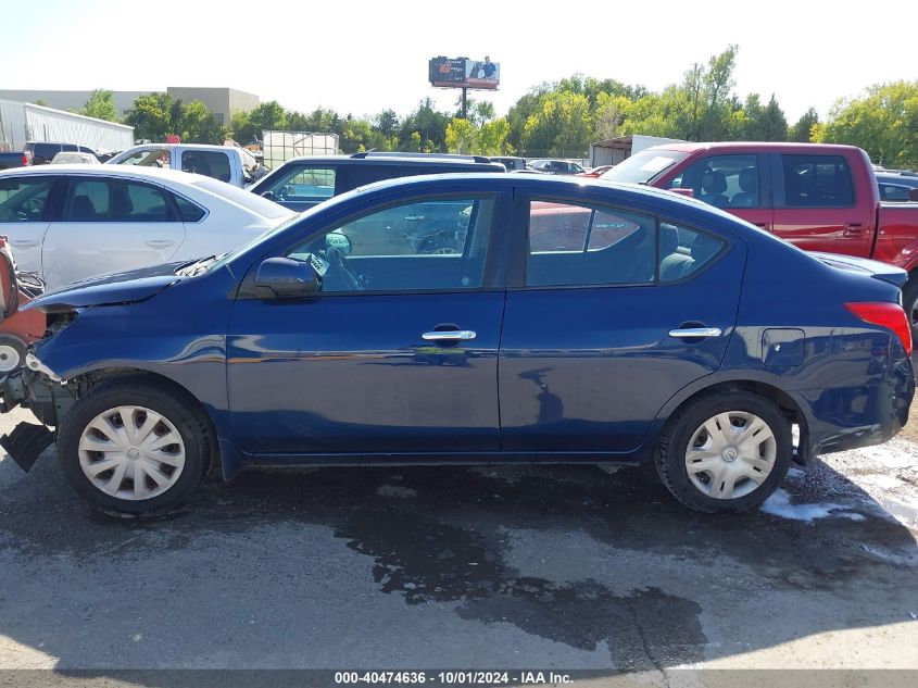 2013 Nissan Versa 1.6 Sv VIN: 3N1CN7AP5DL826454 Lot: 40474636