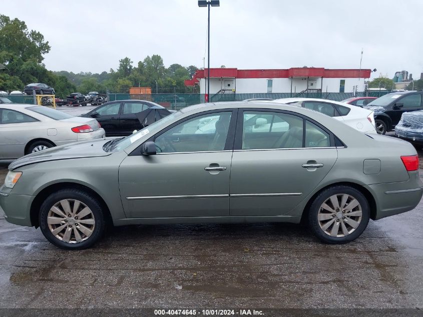 5NPEU46C79H414296 2009 Hyundai Sonata Limited