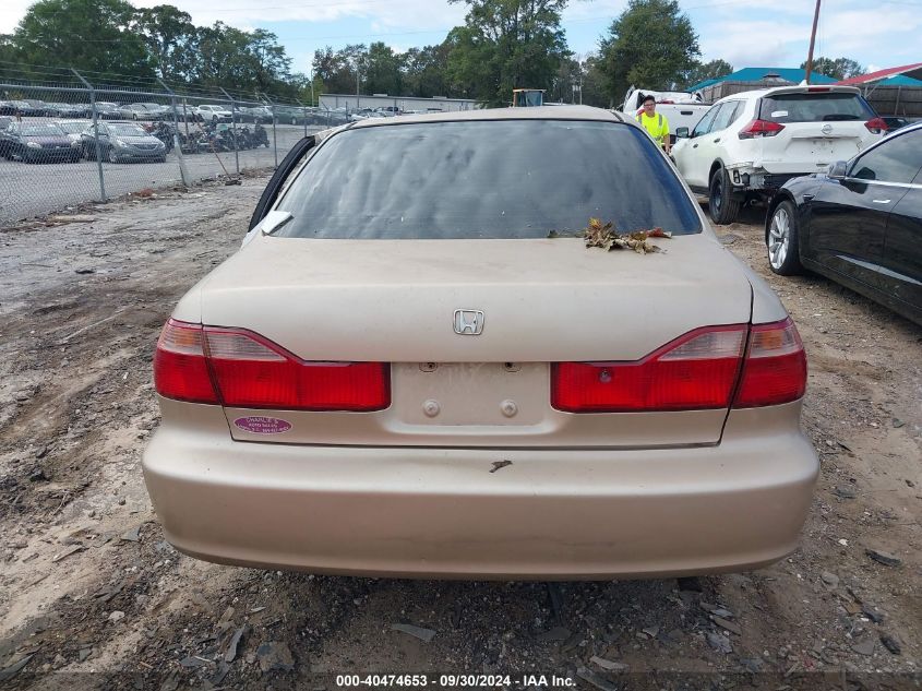 2000 Honda Accord 2.3 Se VIN: 1HGCG6693YA138155 Lot: 40474653