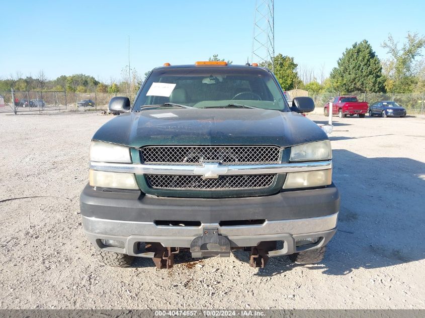 2003 Chevrolet Silverado 2500Hd Lt VIN: 1GCHK23U43F156907 Lot: 40474657