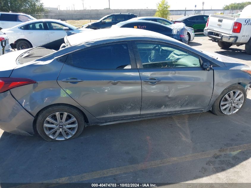 2014 Hyundai Elantra Se VIN: 5NPDH4AE2EH524403 Lot: 40474703