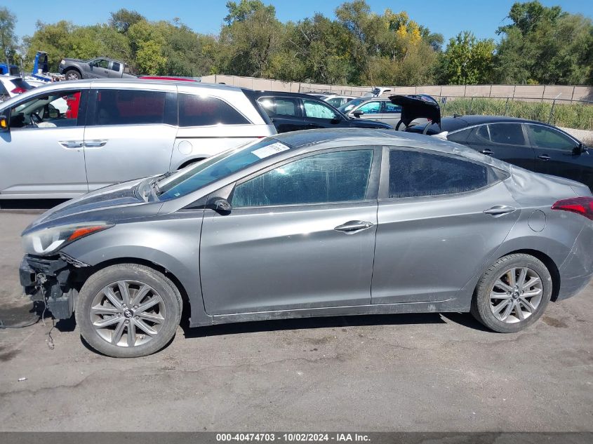 2014 Hyundai Elantra Se VIN: 5NPDH4AE2EH524403 Lot: 40474703