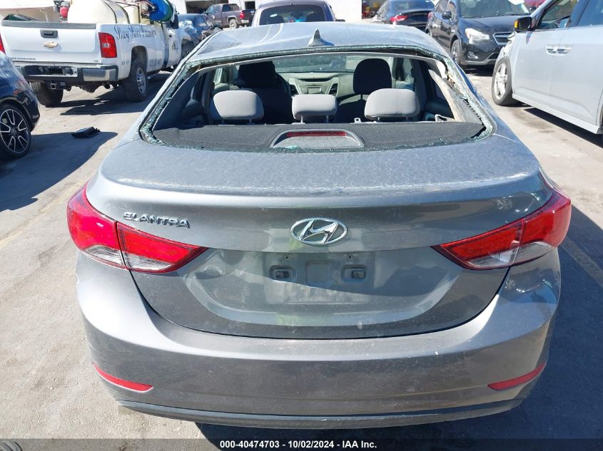 2014 Hyundai Elantra Se VIN: 5NPDH4AE2EH524403 Lot: 40474703