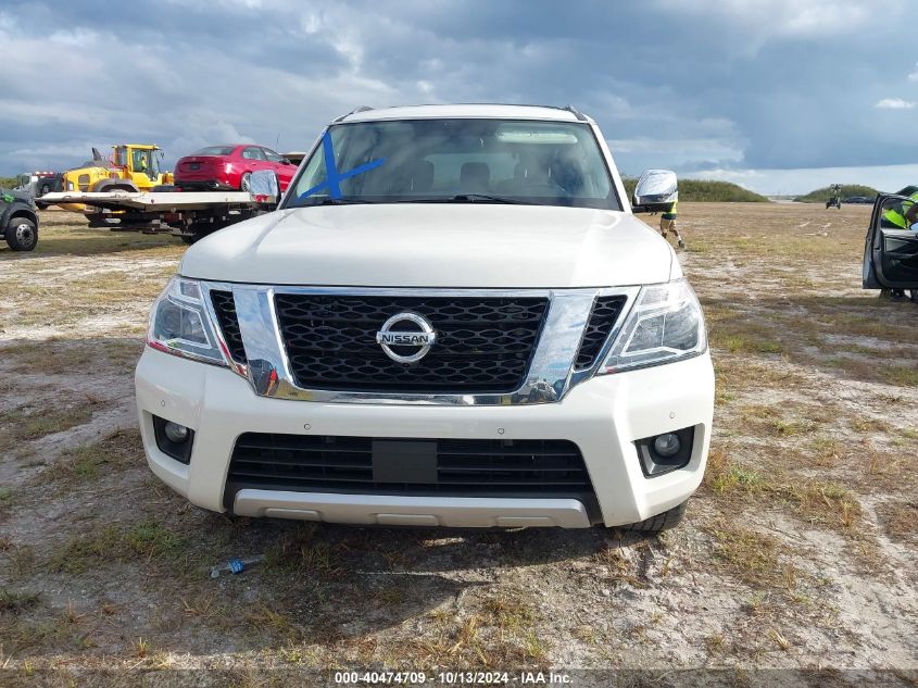 2018 Nissan Armada Sl VIN: JN8AY2NDXJ9060129 Lot: 40474709