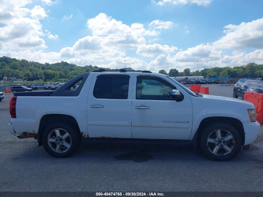 2007 Chevrolet Avalanche 1500 Ltz VIN: 3GNFK12Y87G231819 Lot: 40474765