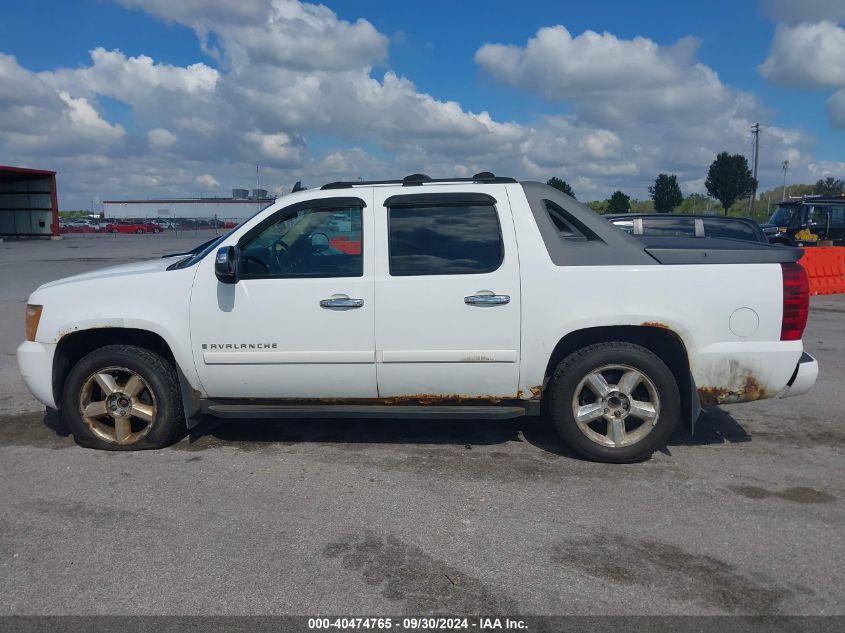 2007 Chevrolet Avalanche 1500 Ltz VIN: 3GNFK12Y87G231819 Lot: 40474765