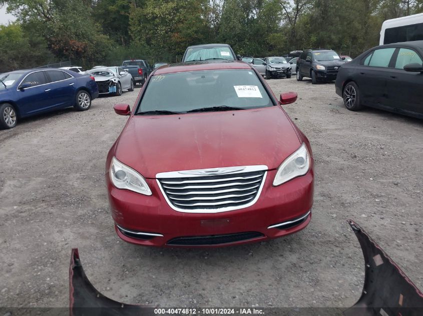 2011 Chrysler 200 Touring VIN: 1C3BC1FG5BN553344 Lot: 40474812