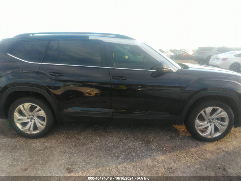 2021 Volkswagen Atlas 3.6L V6 Se W/Technology VIN: 1V2HR2CAXMC577663 Lot: 40474819