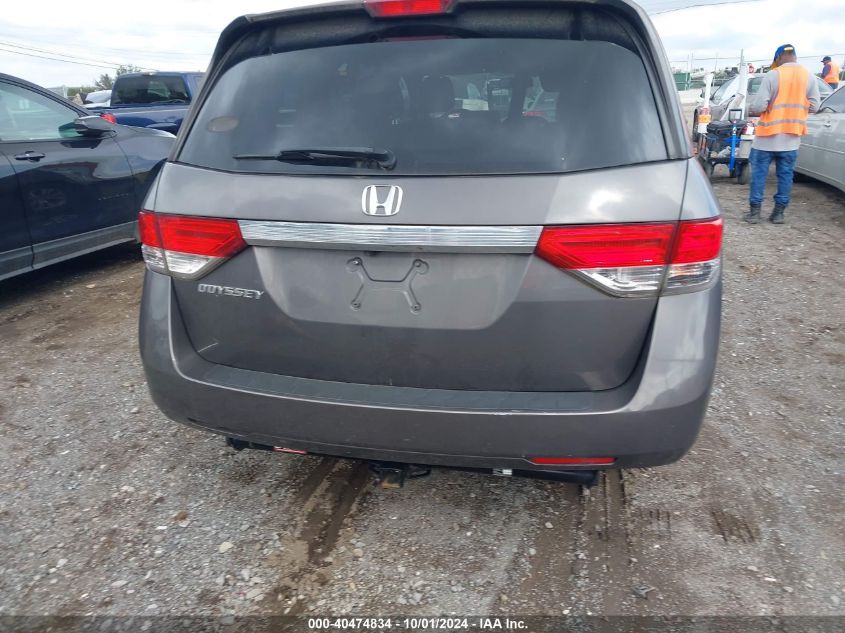 2014 Honda Odyssey Exl VIN: 5FNRL5H64EB103077 Lot: 40474834